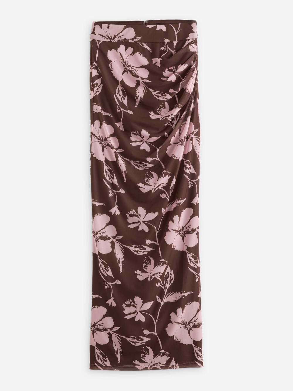 Petal & Pup Navida Mesh MIDI Skirt - Pink Brown Floral